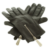 Michael Kors Leather gloves in black