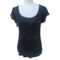 Juicy Couture Top Cotton in Black