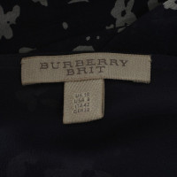 Burberry Langes Kleid mit Muster