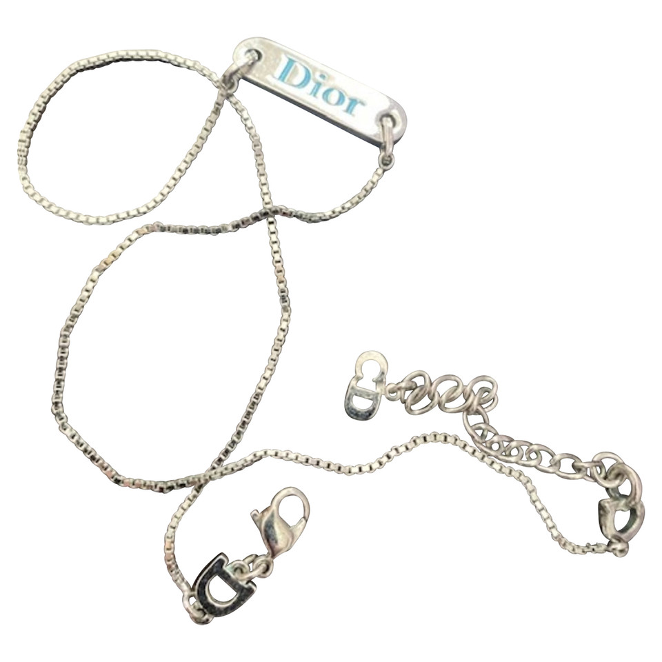 Christian Dior Kette aus Silber in Silbern