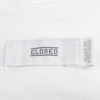 Closed Baumwoll-Bluse in Weiß
