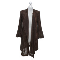 Missoni Knitted coat in brown