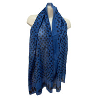 Pierre Cardin Schal/Tuch aus Baumwolle in Blau
