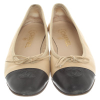 Chanel Slippers/Ballerina's Leer