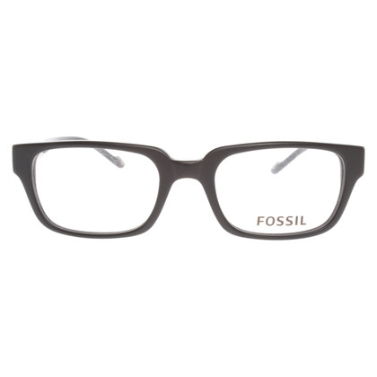 Fossil Brille in Schwarz