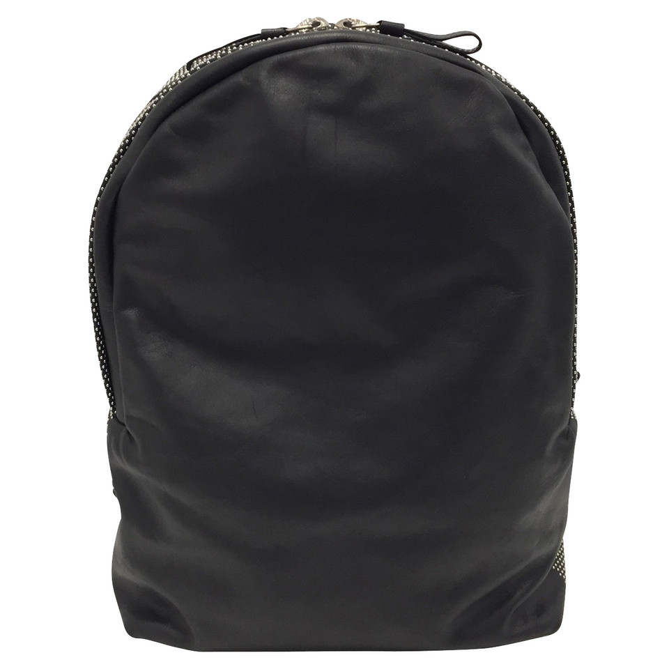 Alexander McQueen Black studded backpack 