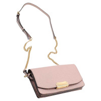 Burberry Clutch Bag Leather in Pink