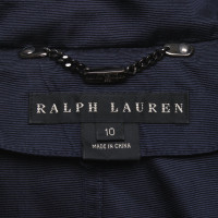 Ralph Lauren Giacca/Cappotto in Seta in Blu