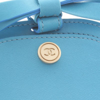 Chanel Adreslabel in Blauw