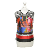 Peter Pilotto Silk top with pattern