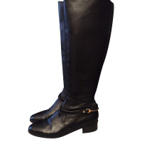 L.K. Bennett Bottes en Cuir en Noir