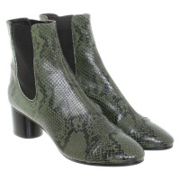 Isabel Marant Ankle boots Leather in Green