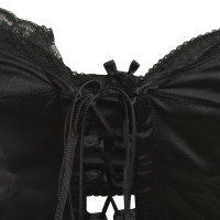 D&G robe de satin noir
