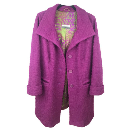 Valentino Garavani Jacket/Coat Wool in Pink