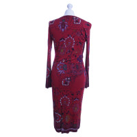 Etro Dress in red floral print