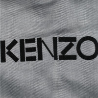 Kenzo Schal/Tuch aus Baumwolle in Grau