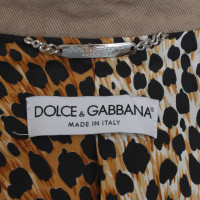 Dolce & Gabbana Veste Jean en beige
