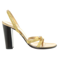 Dolce & Gabbana Sandaletten in Gold