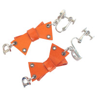 Christian Dior Orange earrings 