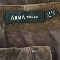 Arma Leather skirt