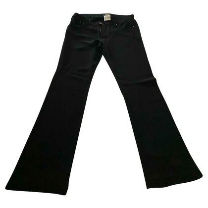 Versace Trousers Silk in Black