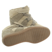 Isabel Marant Trainers Leather in Olive