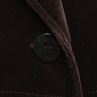 Fendi Velvet coat in brown