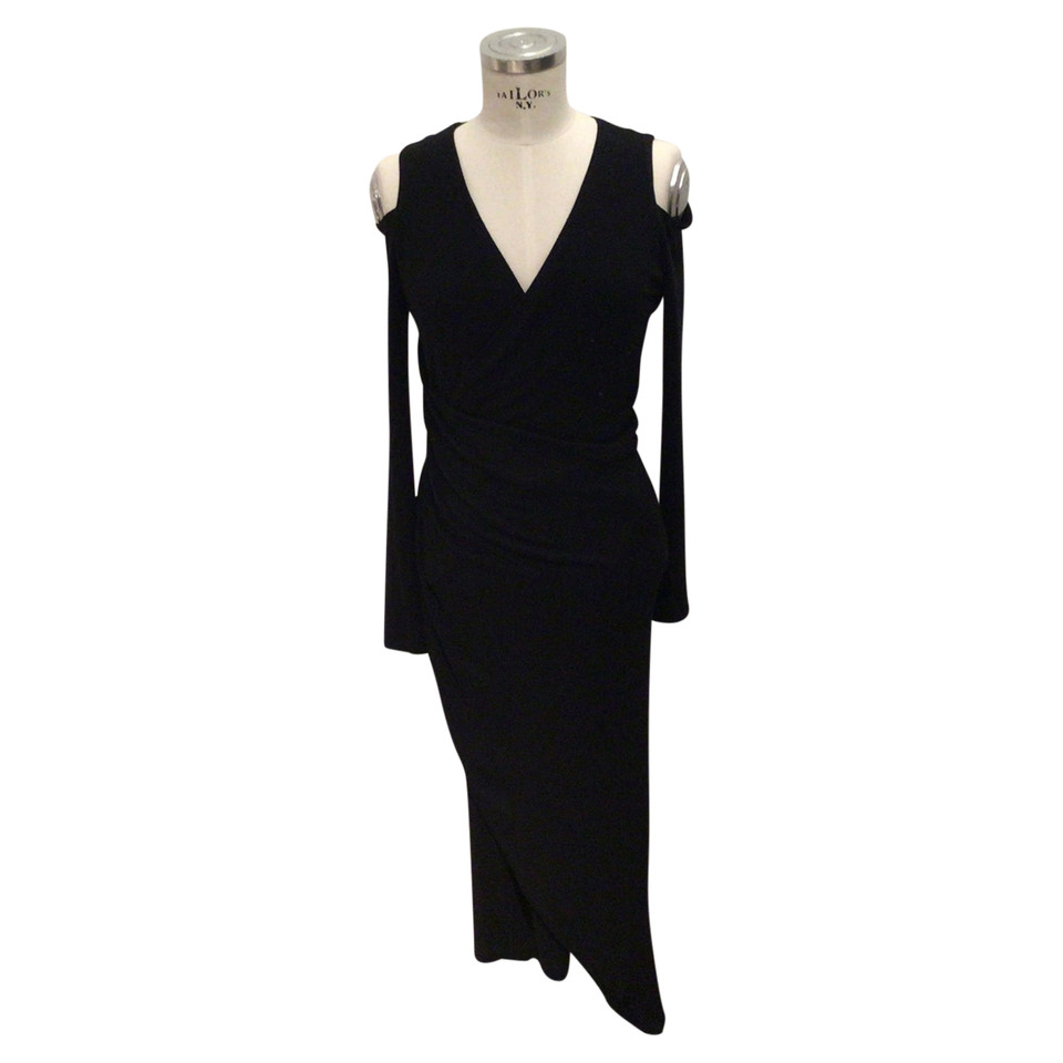 Donna Karan Robe en Jersey en Noir