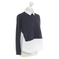 French Connection top with collar
