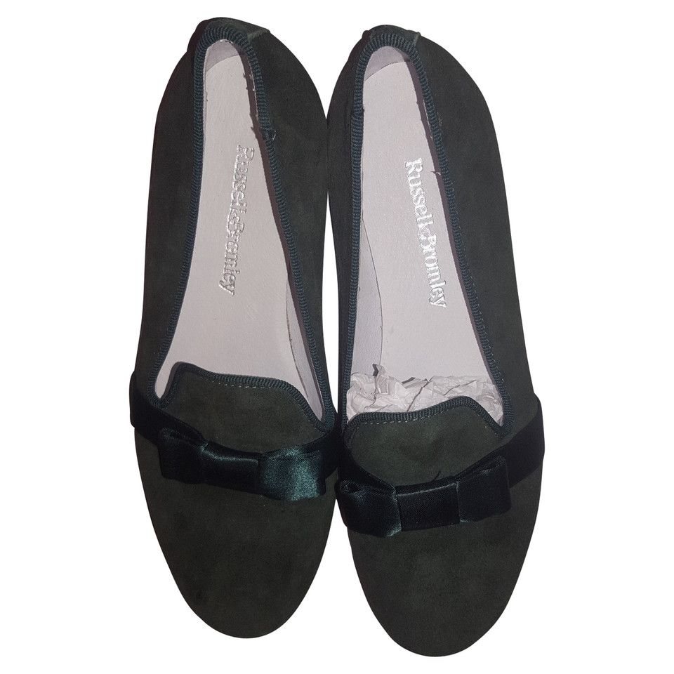 Russell & Bromley Sandali in Pelle scamosciata in Verde