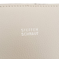 Steffen Schraut Shopper Leer in Beige
