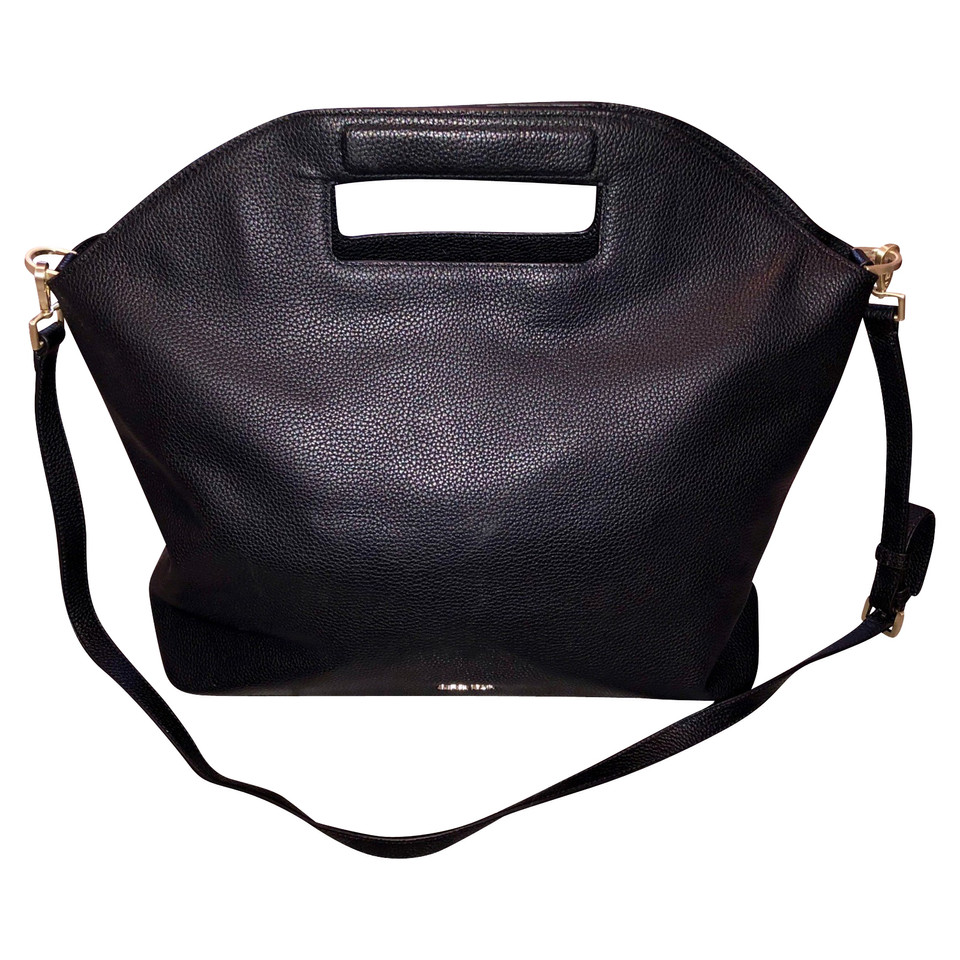Calvin Klein Handbag Leather in Black