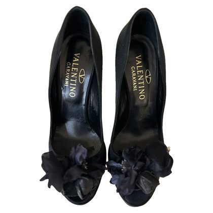 Valentino Garavani Sandals Silk in Black