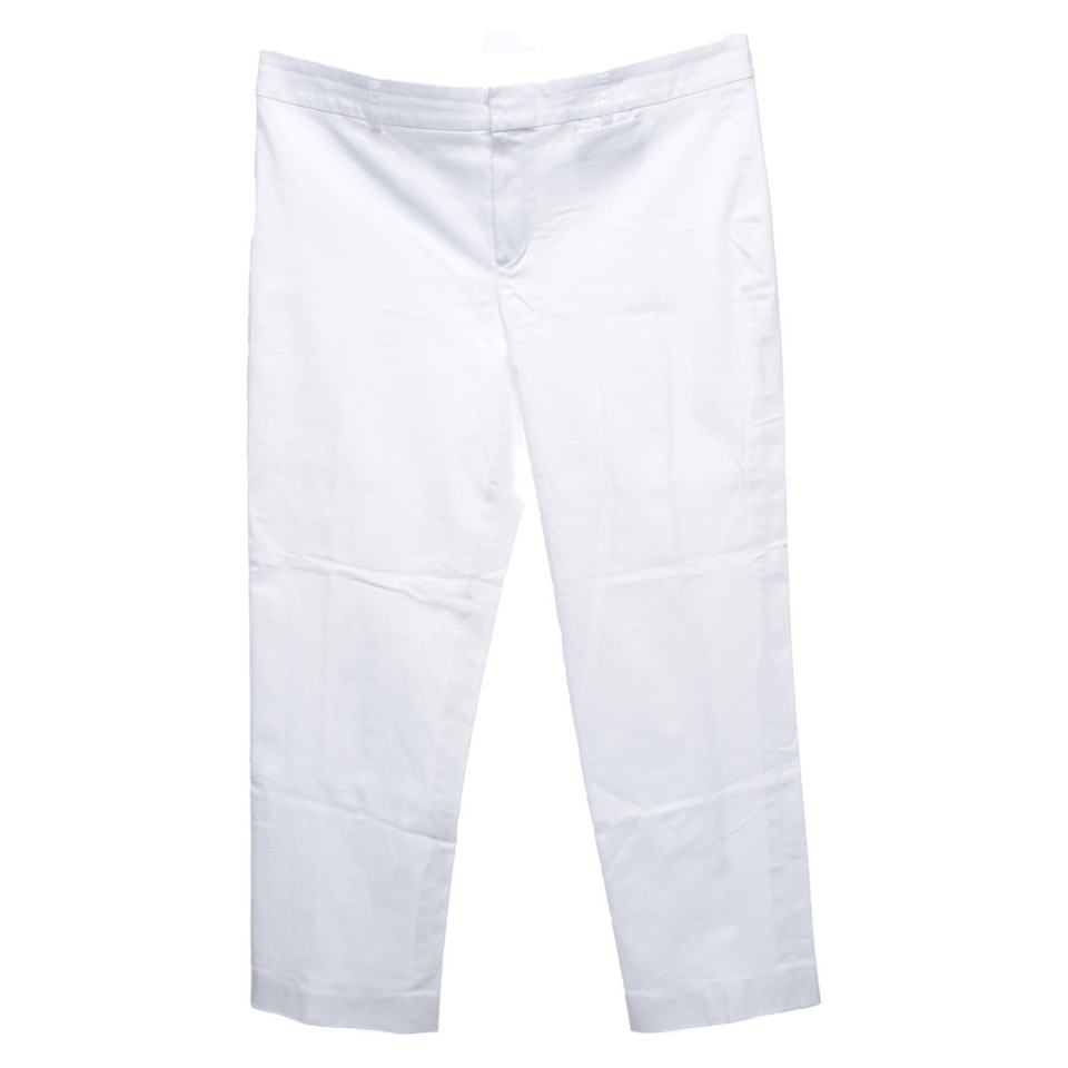Strenesse Hose aus Baumwolle in Weiß