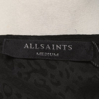 All Saints Dress Viscose in Black
