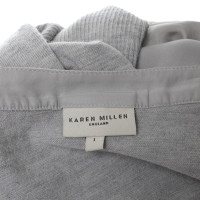 Karen Millen Brei Top in Grey