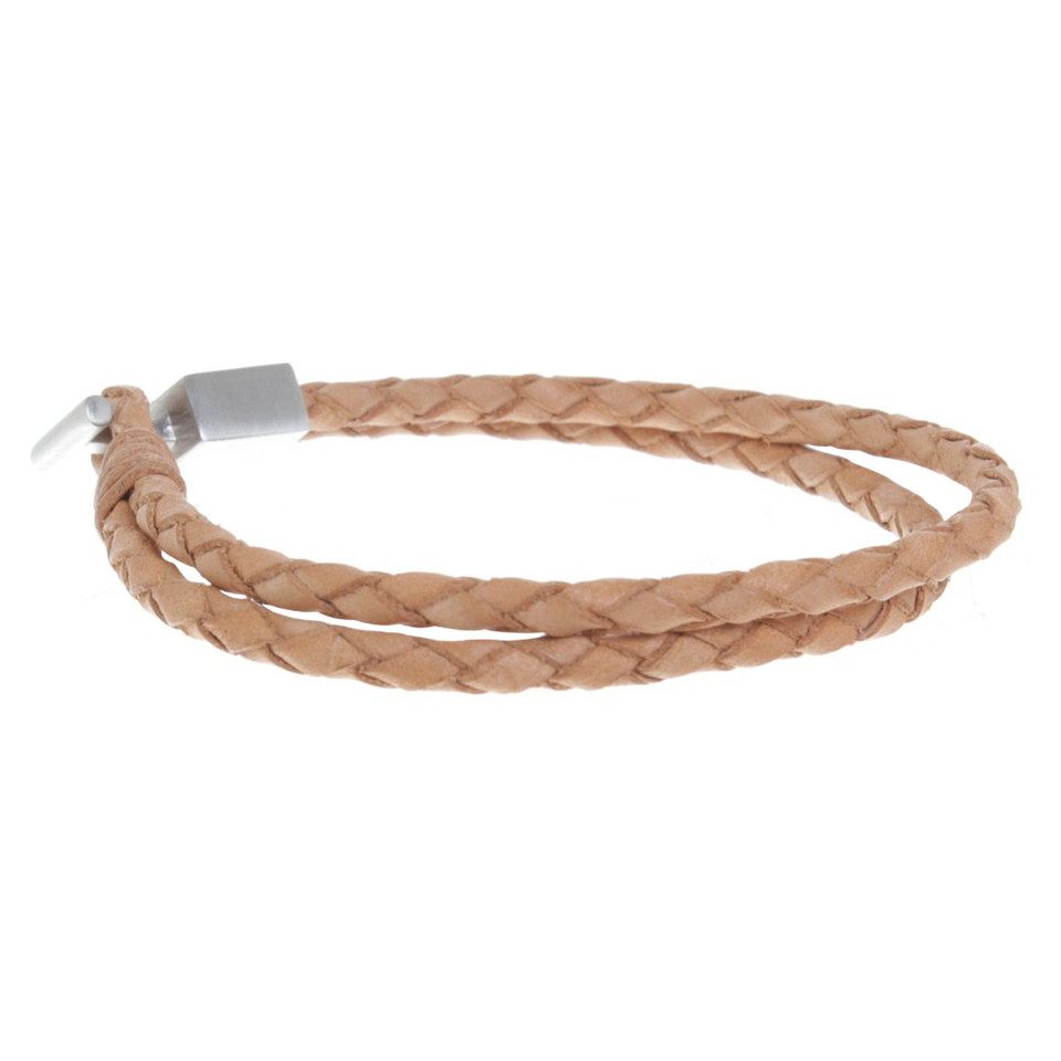 Marc Cain Leather bracelet in brown