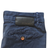 Pinko canvas blue pants