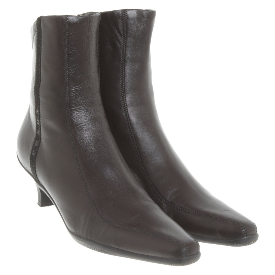 Prada Ankle boots made of smooth leather