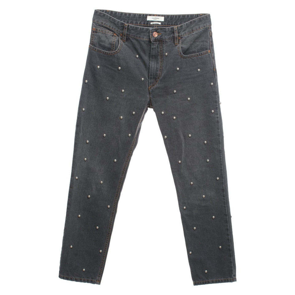 Isabel Marant Jeans Cotton in Grey