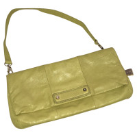 Coccinelle Clutch Bag Leather in Green