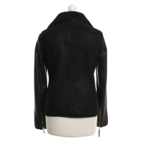 All Saints Leather jacket in black