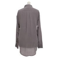 Equipment Bluse in Taupe/ Grau