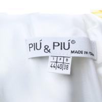Piu & Piu Coat with pattern
