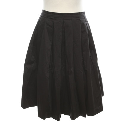 Piu & Piu Skirt Cotton in Black