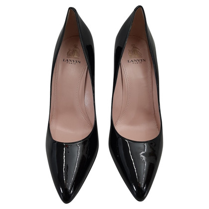 Lanvin Pumps/Peeptoes Patent leather in Black