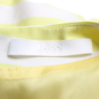 Hugo Boss Dress in white / yellow