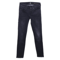 7 For All Mankind Skinny jeans en look usé