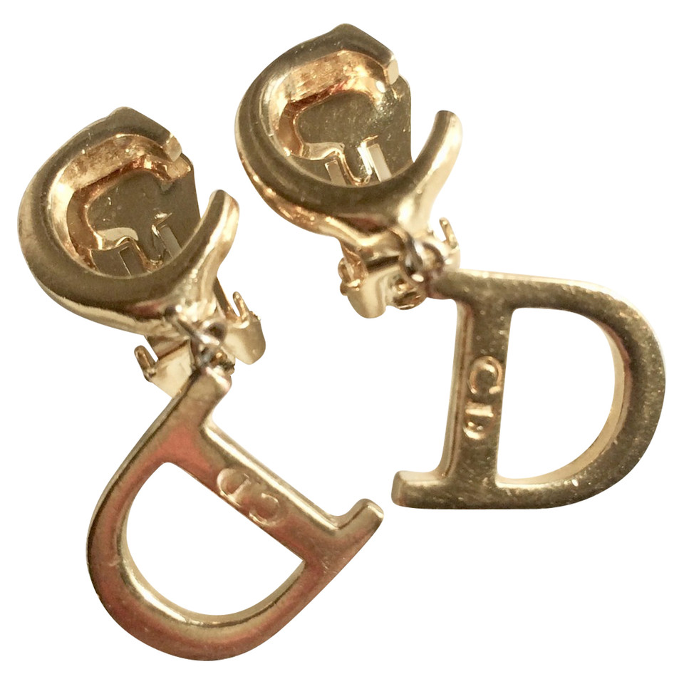 Christian Dior Earring Gilded in Gold