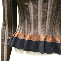Nina Ricci Contrast panel Stretch jersey sweater